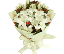 白百合花