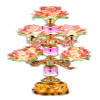 好运莲花灯