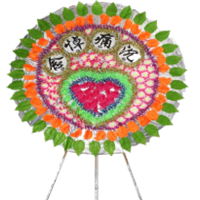 悼念花圈