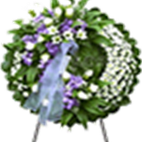 悼念花圈