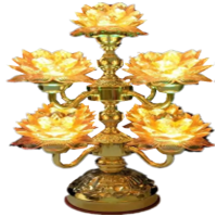 招财莲花灯