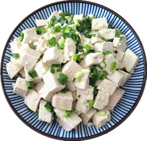 小葱拌豆腐