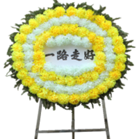 祭奠花圈